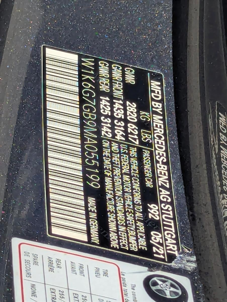 2021 Mercedes-Benz S-Class S 580 4MATIC® Sedan