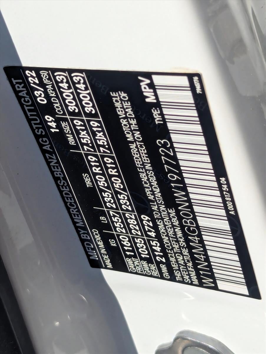 2022 Mercedes-Benz GLB GLB 250 SUV