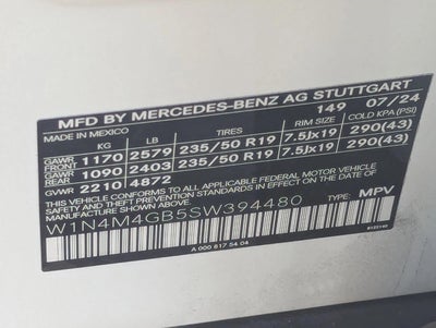 2025 Mercedes-Benz GLB GLB 250 SUV