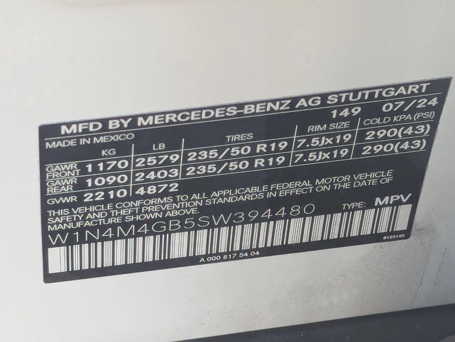 2025 Mercedes-Benz GLB GLB 250 SUV