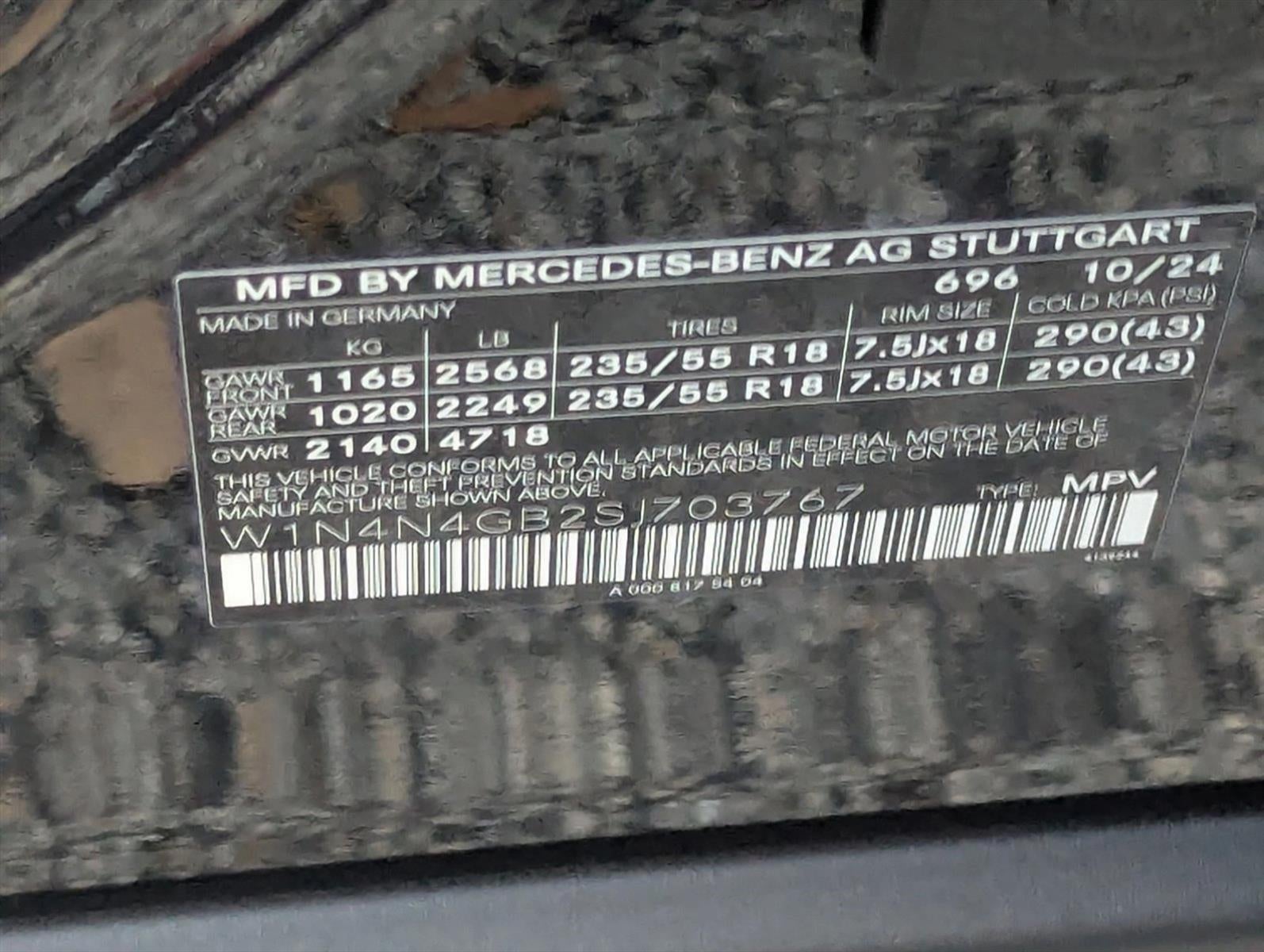 2025 Mercedes-Benz GLA GLA 250 SUV