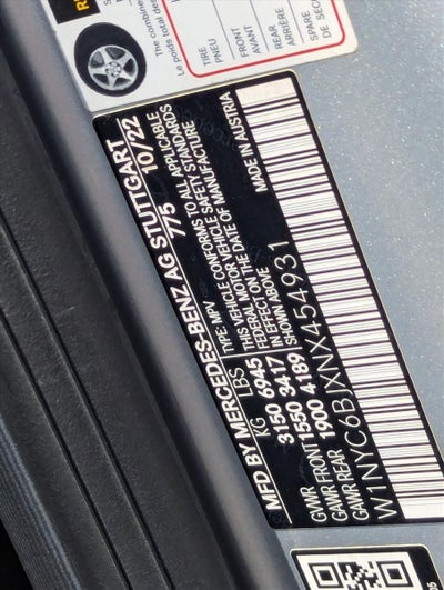 2022 Mercedes-Benz G-Class G 550 4MATIC® SUV