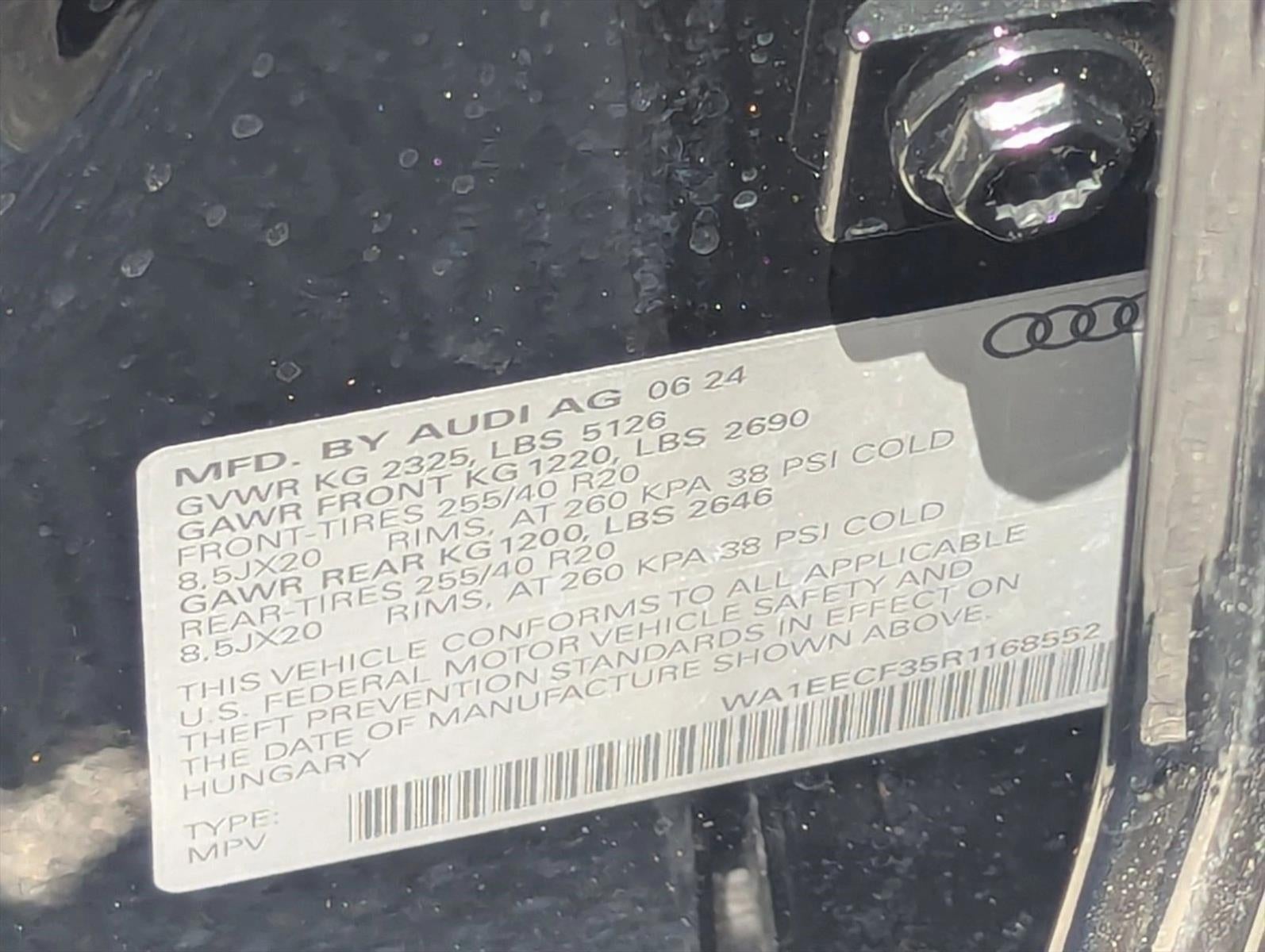 2024 Audi Q3 S line Premium Plus 45 TFSI quattro