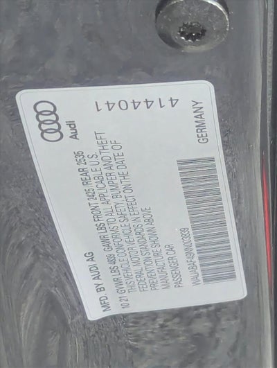 2022 Audi A4 Sedan Premium 40 TFSI quattro