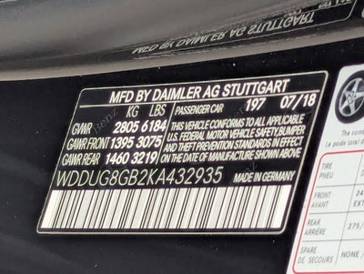 2019 Mercedes-Benz S-Class S 560 4MATIC® Sedan