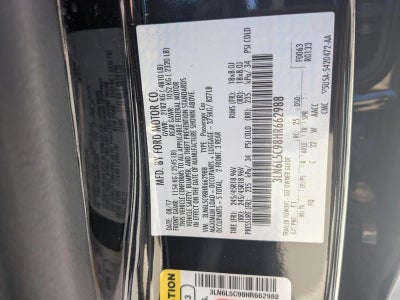 2017 Lincoln MKZ Select FWD