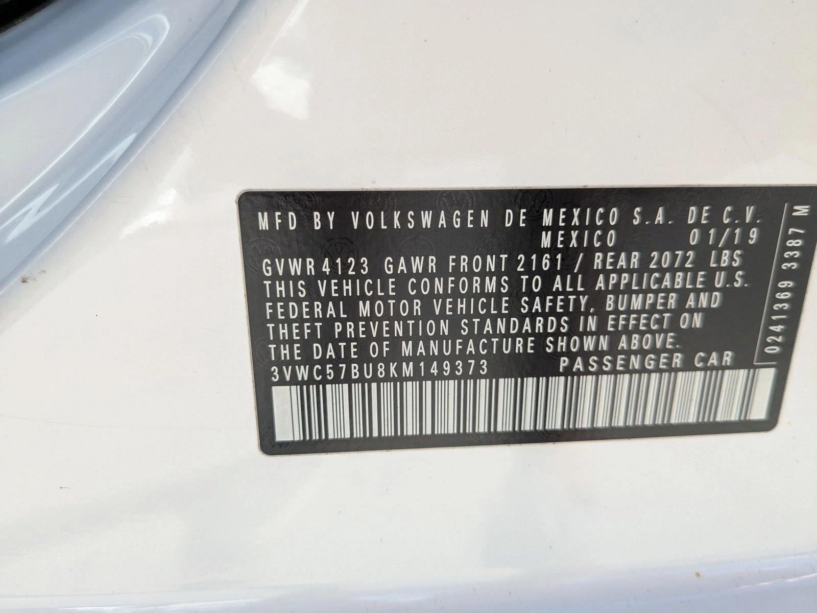 2019 Volkswagen Jetta S Auto w/SULEV