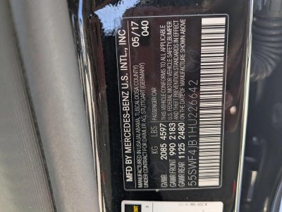 2017 Mercedes-Benz C-Class C 300 Sedan