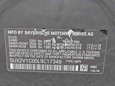 2020 BMW X4 xDrive30i Sports Activity Coupe