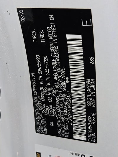 2022 Lexus RX 350L FWD