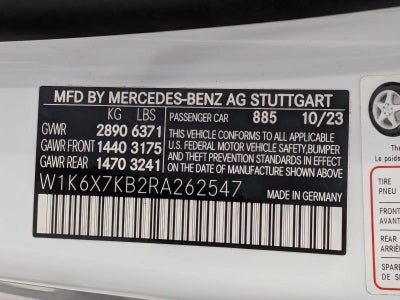 2024 Mercedes-Benz S-Class Maybach S 680 4MATIC® Sedan