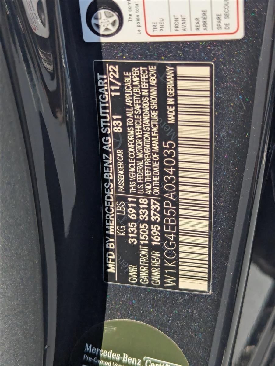 2023 Mercedes-Benz EQS EQS 580 4MATIC® Sedan
