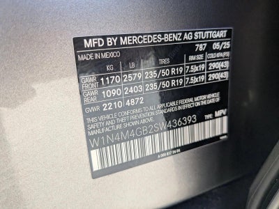 2025 Mercedes-Benz GLB GLB 250 SUV