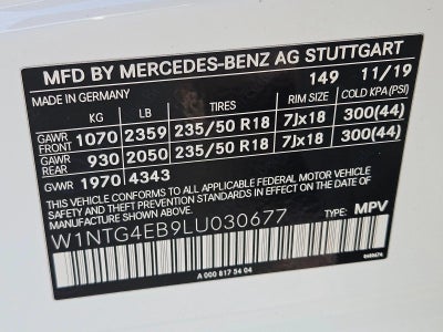 2020 Mercedes-Benz GLA GLA 250 SUV