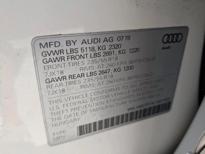 2019 Audi Q3 2.0 TFSI Premium quattro