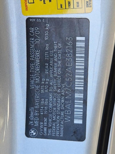 2010 BMW Z4 sDrive35i Roadster