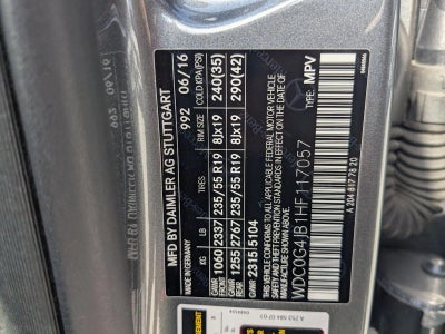 2017 Mercedes-Benz GLC GLC 300 SUV