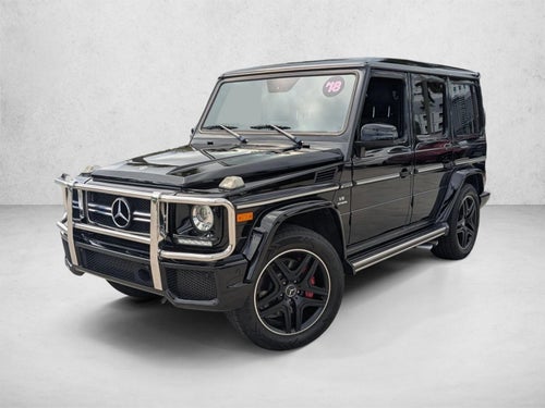 2018 Mercedes-Benz G-Class AMG® G 63 4MATIC® SUV