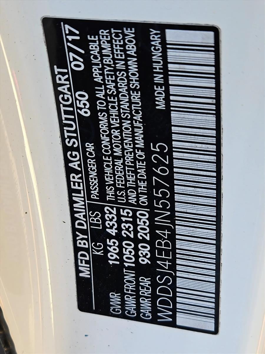 2018 Mercedes-Benz CLA CLA 250 Coupe