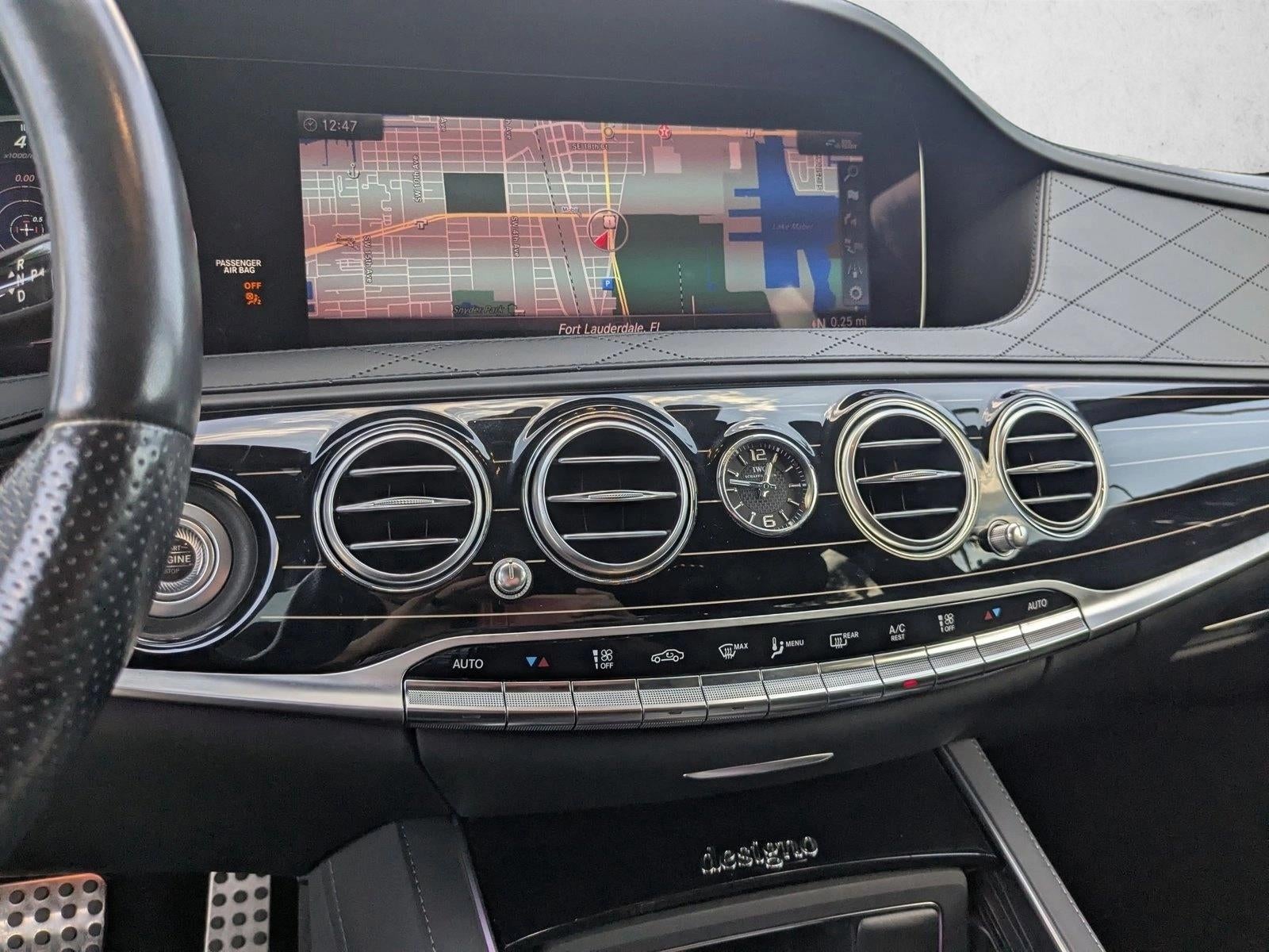 2019 Mercedes-Benz S-Class AMG® S 63 4MATIC®+ Sedan