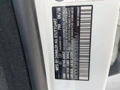 2019 Mercedes-Benz S-Class AMG® S 63 4MATIC®+ Sedan