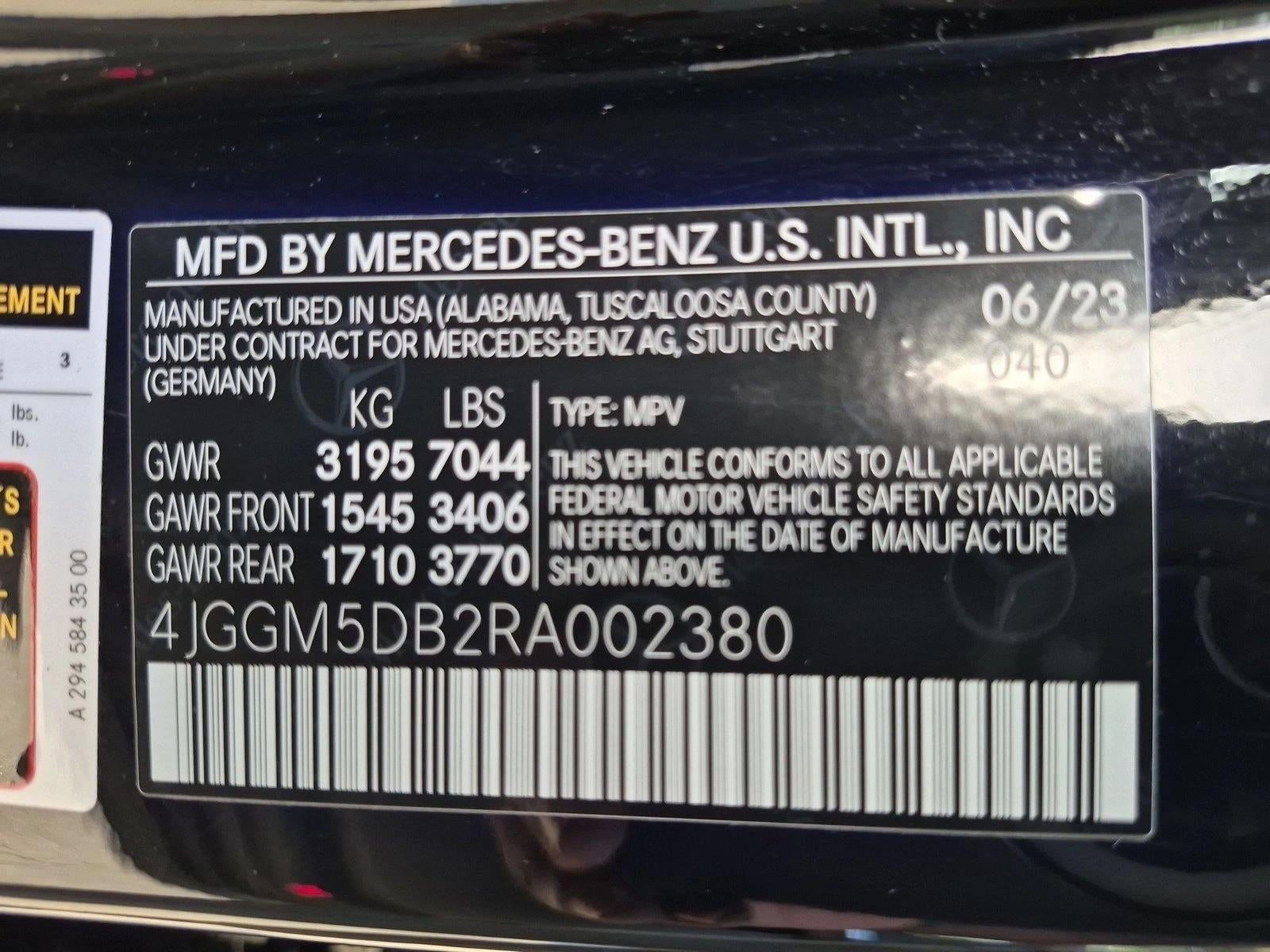 2024 Mercedes-Benz EQE AMG® EQE 4MATIC®+ SUV