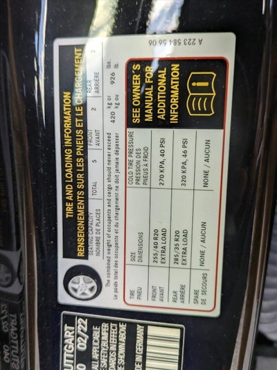 2022 Mercedes-Benz S-Class S 500 4MATIC® Sedan