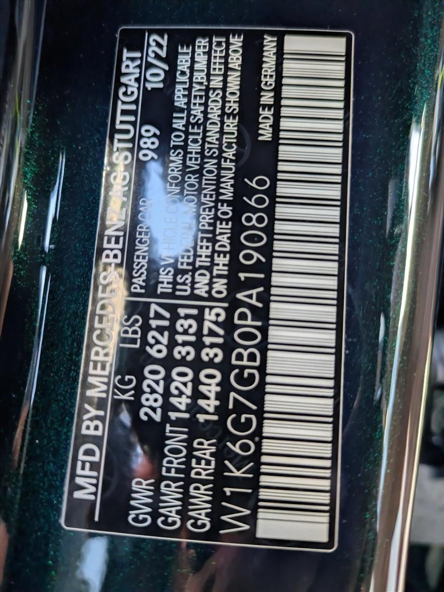 2023 Mercedes-Benz S-Class S 580 4MATIC® Sedan