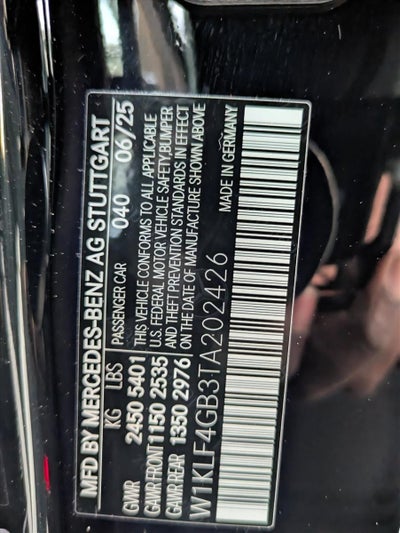 2026 Mercedes-Benz E-Class E 350 RWD Sedan