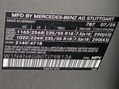 2026 Mercedes-Benz GLA GLA 250 SUV