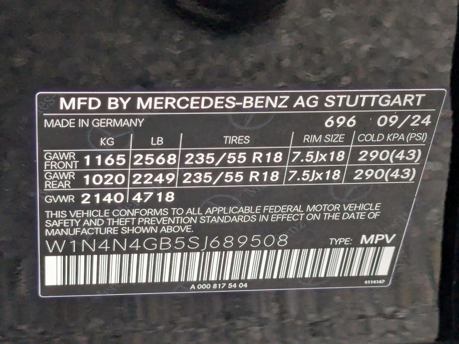 2025 Mercedes-Benz GLA GLA 250 SUV