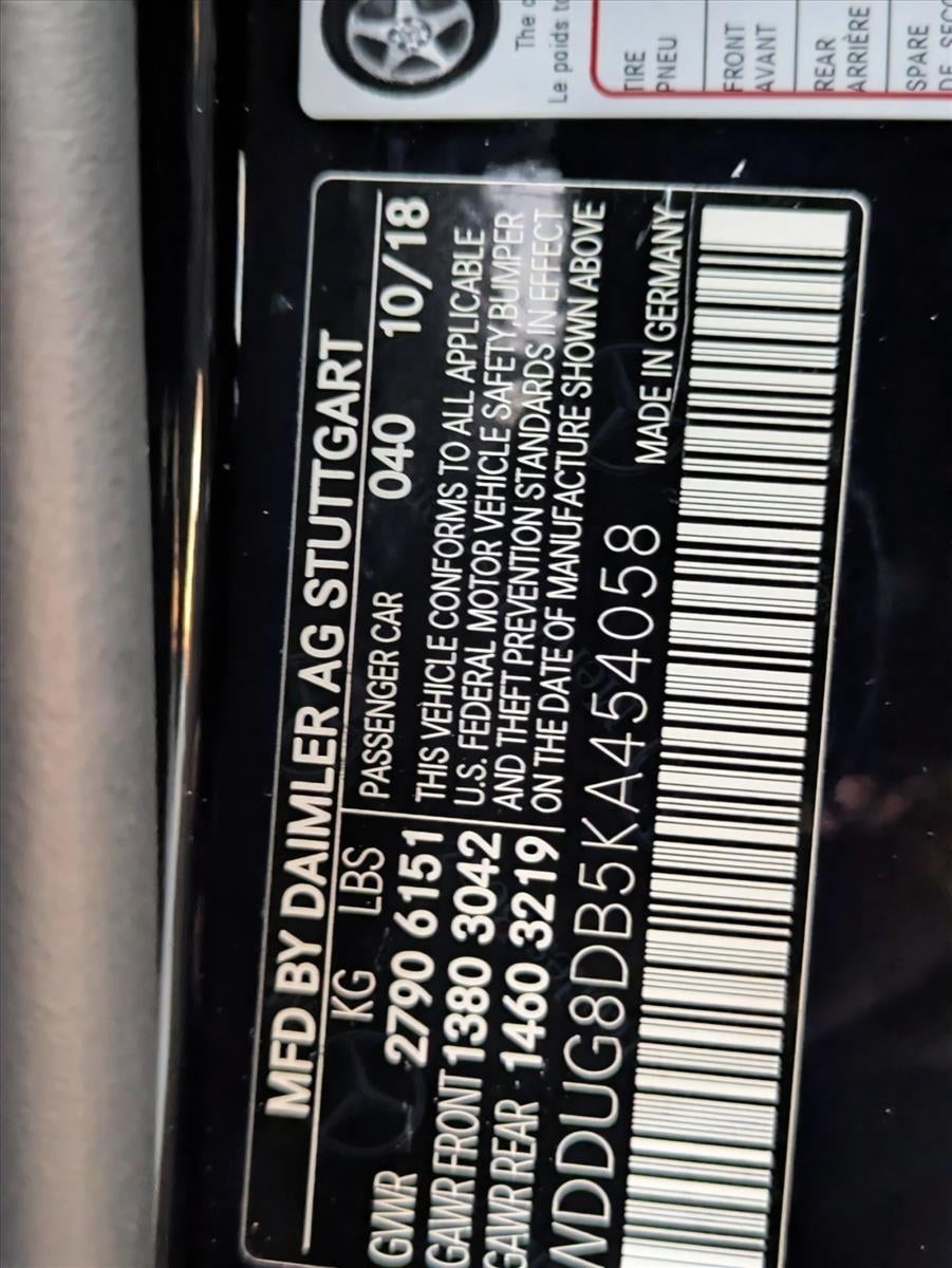 2019 Mercedes-Benz S-Class S 560 Sedan