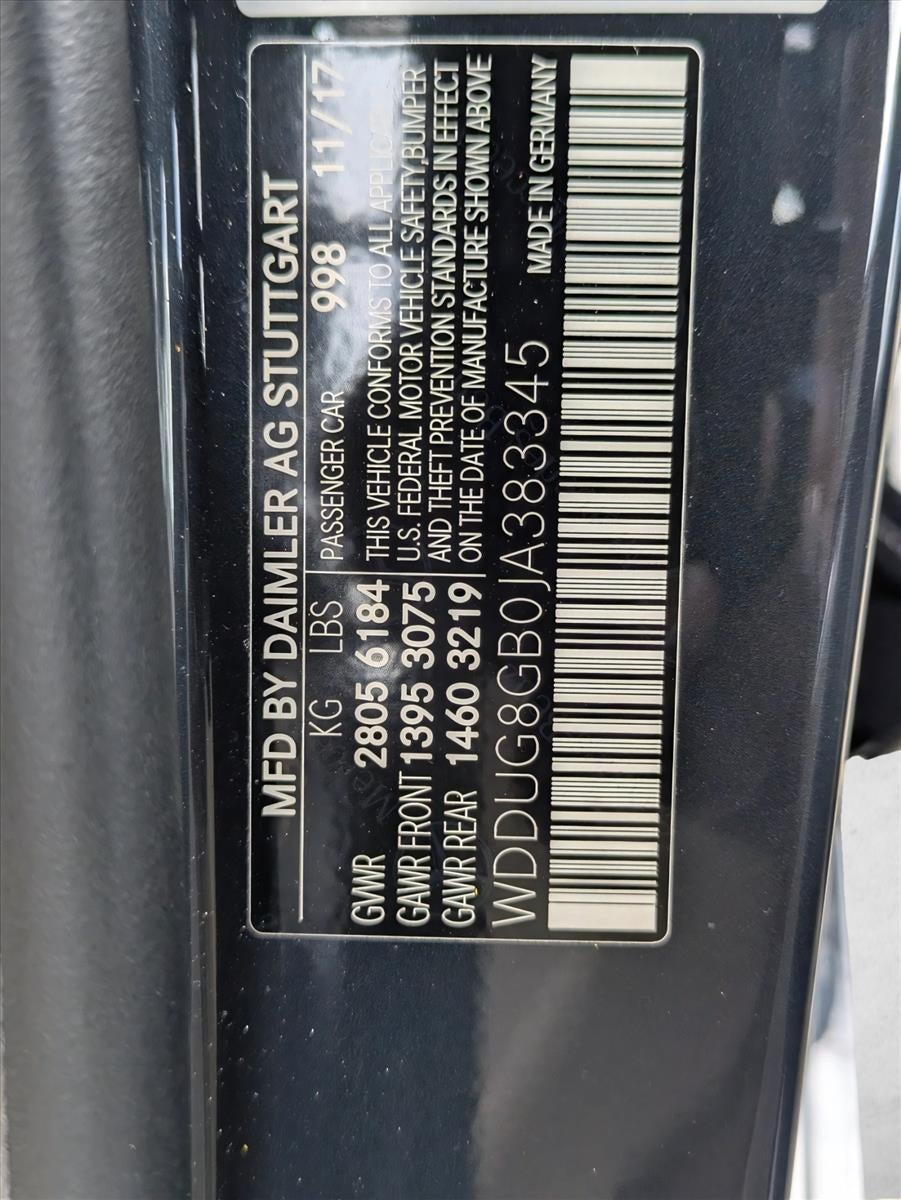 2018 Mercedes-Benz S-Class S 560 4MATIC® Sedan