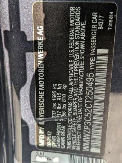 2012 MINI Cooper S Convertible S