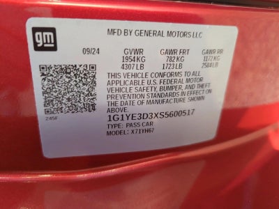 2025 Chevrolet Corvette Z06 Convertible 2LZ