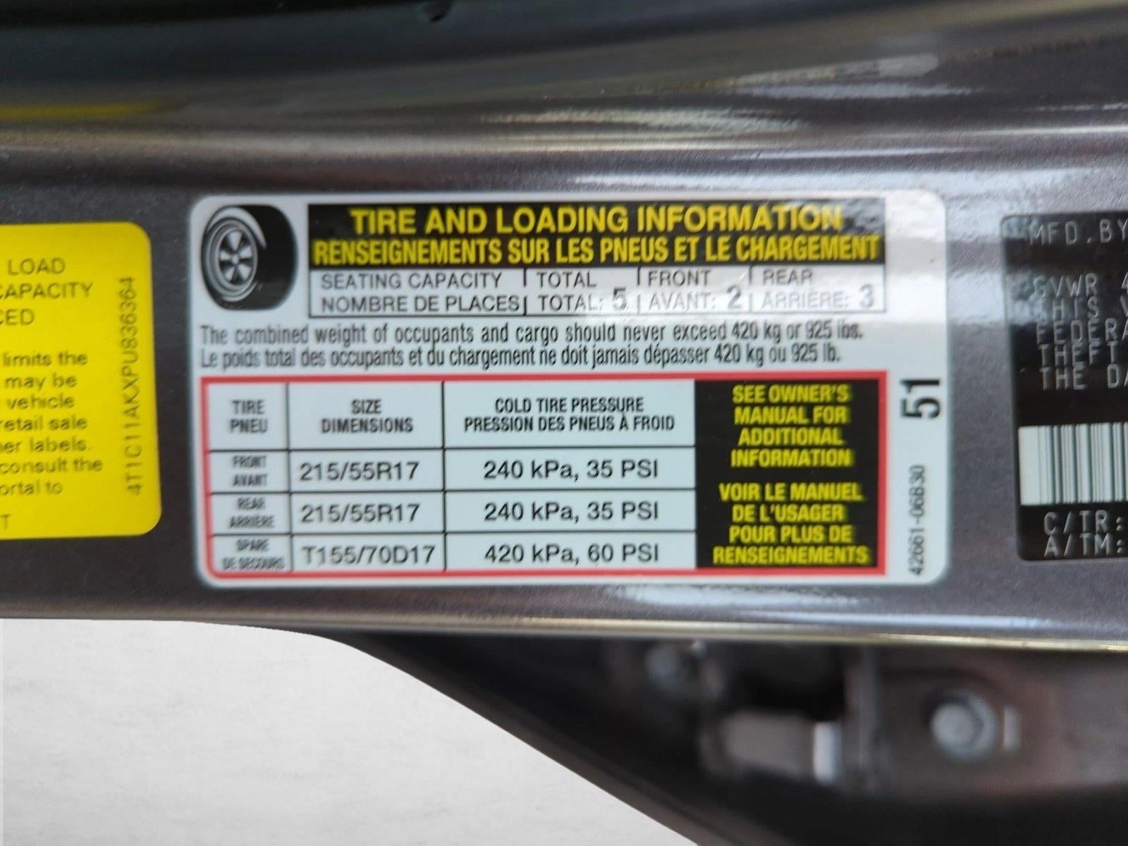 2023 Toyota Camry LE Auto (SE)