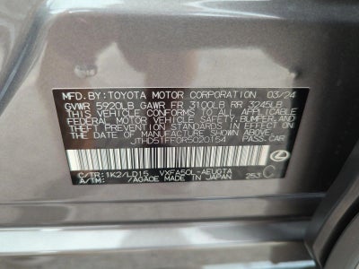 2024 Lexus LS 500 RWD