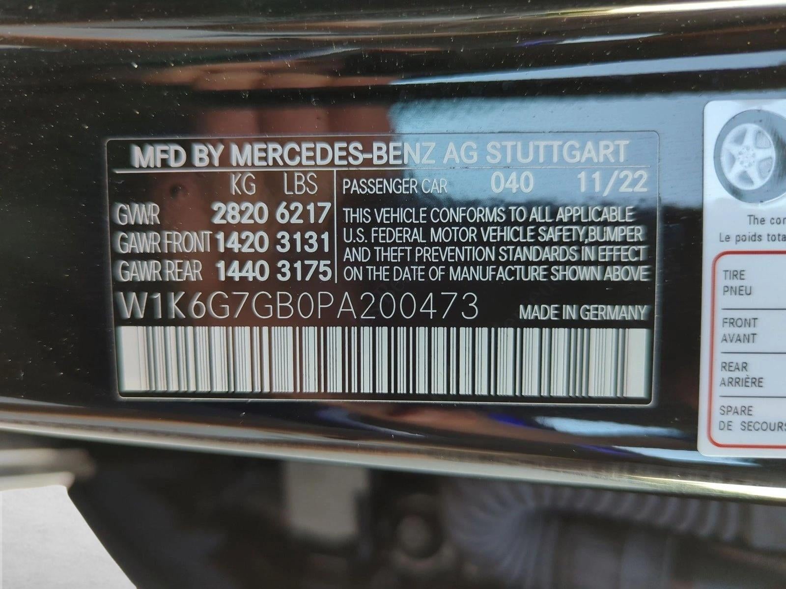 2023 Mercedes-Benz S-Class S 580 4MATIC® Sedan