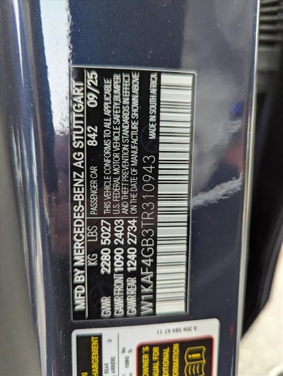 2026 Mercedes-Benz C-Class C 300 Sedan