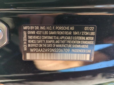 2022 Porsche 911 Carrera Coupe