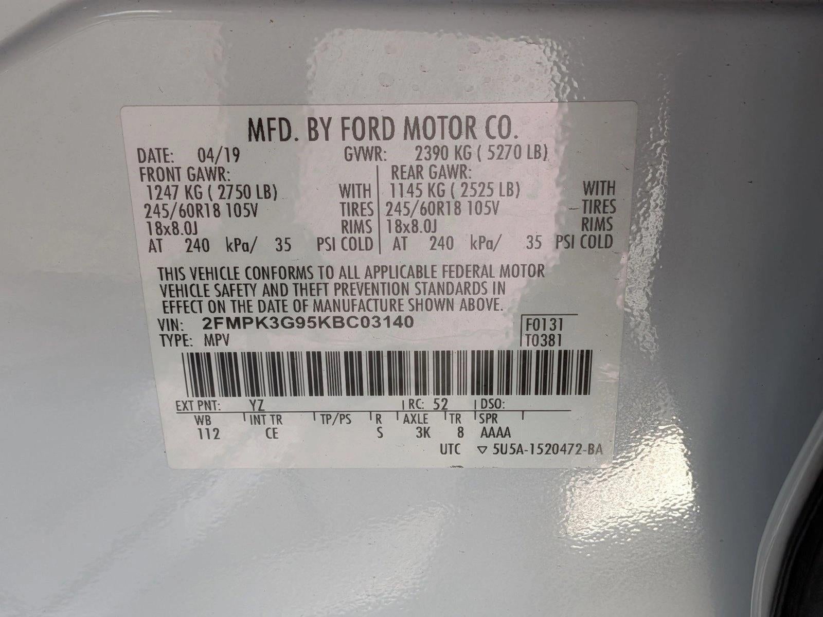 2019 Ford Edge SE FWD