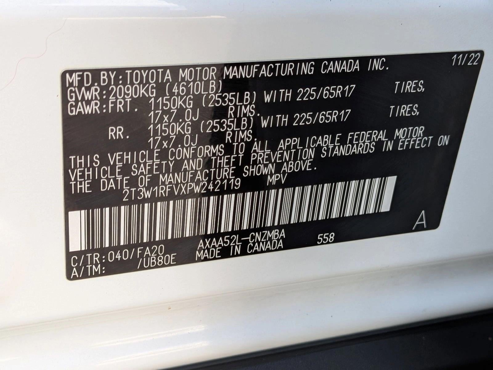 2023 Toyota RAV4 XLE FWD (GS)