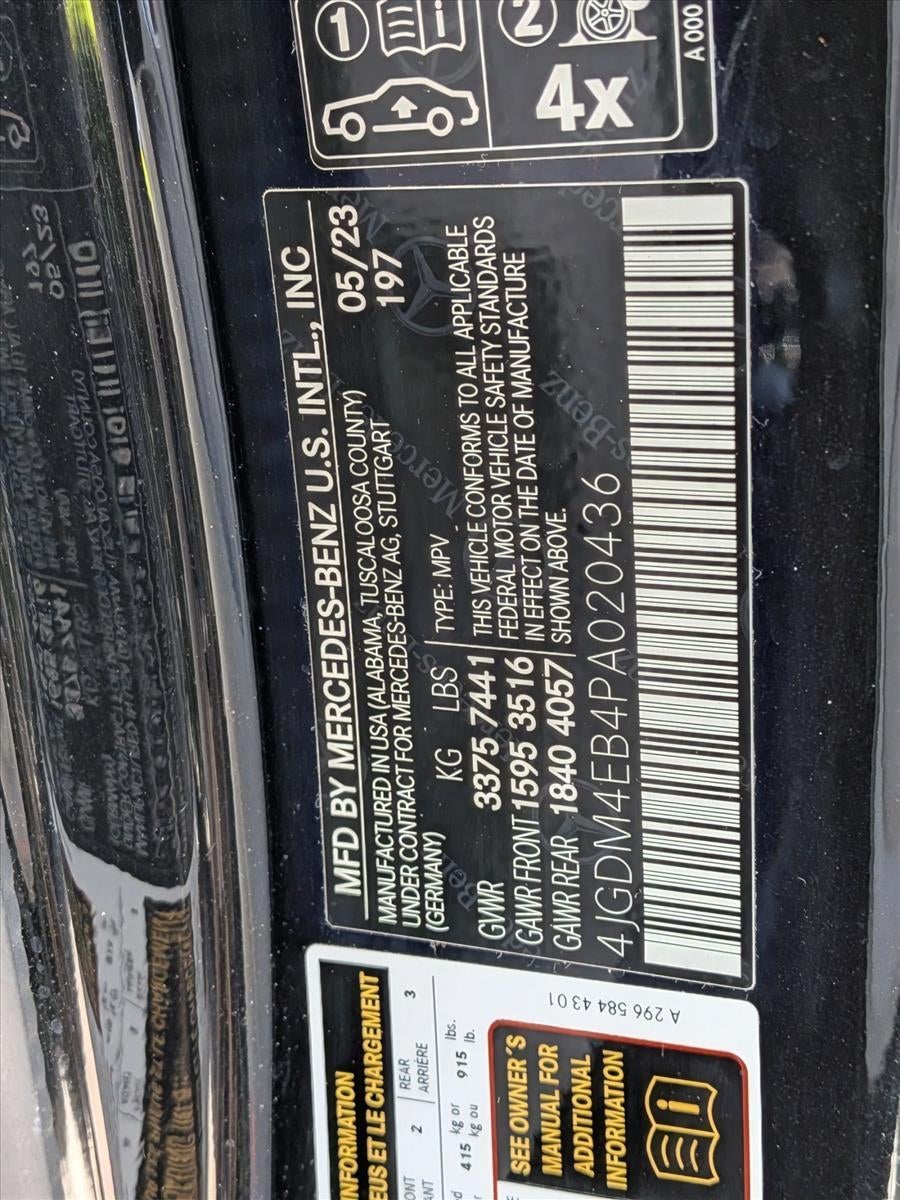 2023 Mercedes-Benz EQS EQS 580 4MATIC® SUV