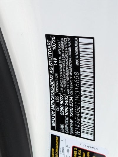 2026 Mercedes-Benz C-Class C 300 Sedan