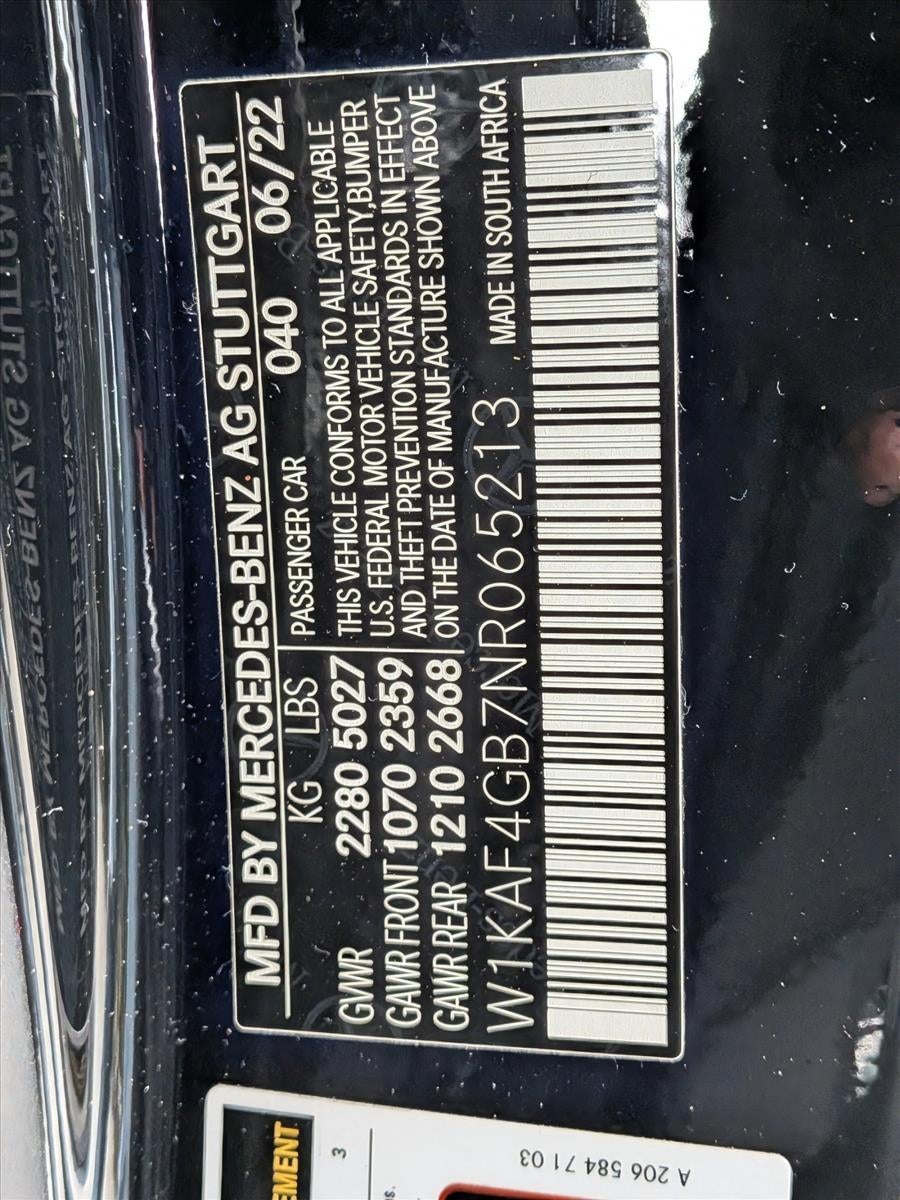 2022 Mercedes-Benz C-Class C 300 Sedan