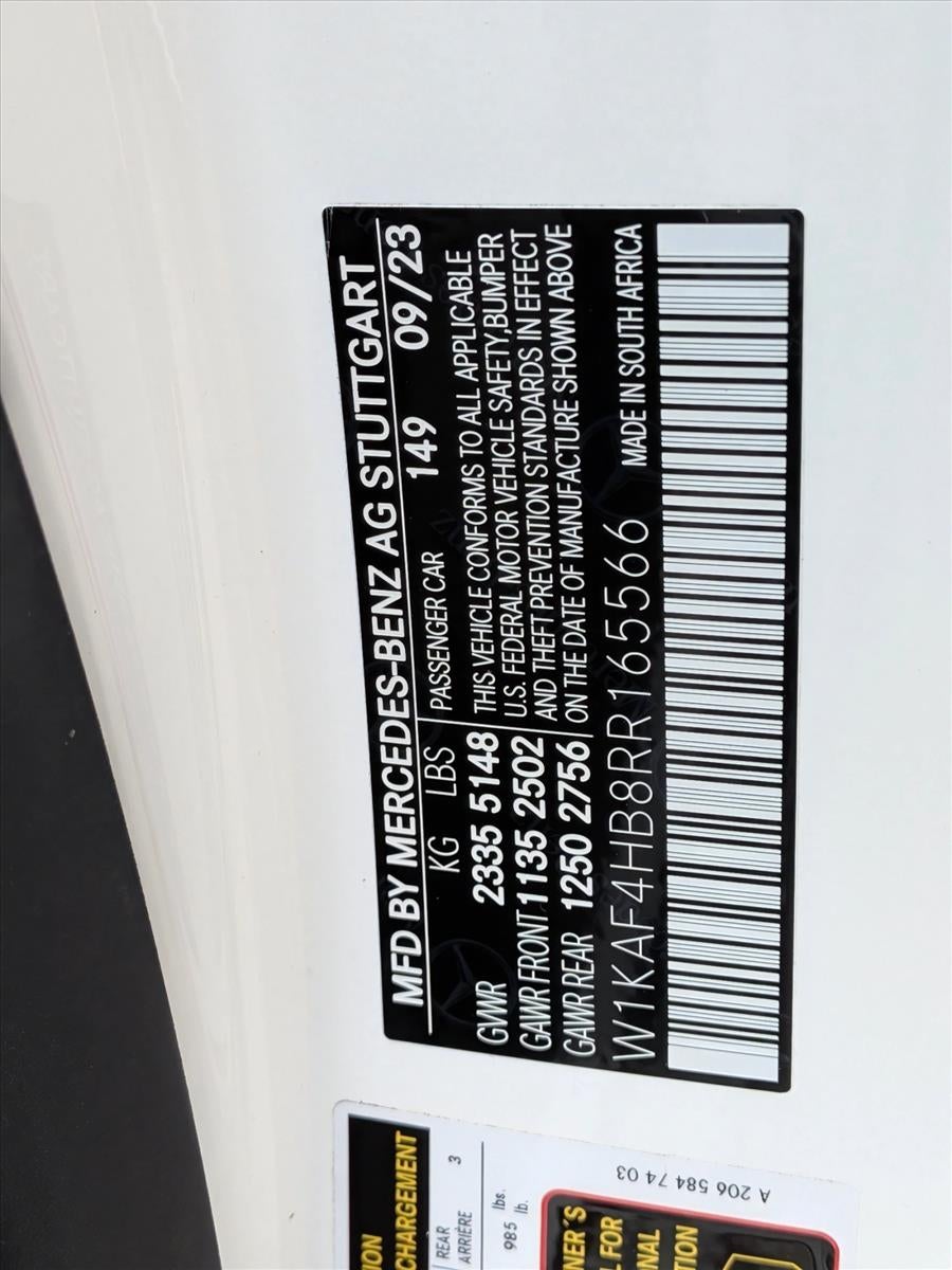 2024 Mercedes-Benz C-Class C 300 4MATIC® Sedan