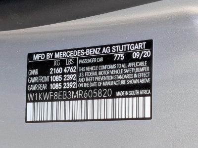 2021 Mercedes-Benz C-Class C 300 4MATIC® Sedan