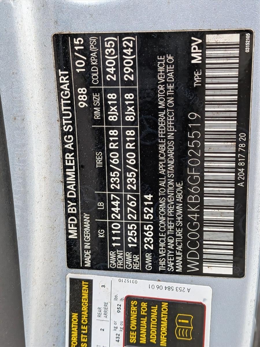2016 Mercedes-Benz GLC GLC 300 4MATIC® SUV