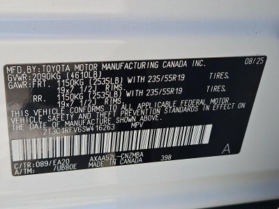 2025 Toyota RAV4 XLE Premium FWD (Natl)