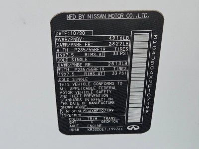 2021 INFINITI QX50 ESSENTIAL FWD